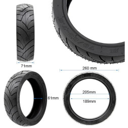 GY203 - Tire - 11" *70/60-7.5 Off Road Tubeless - GYPI