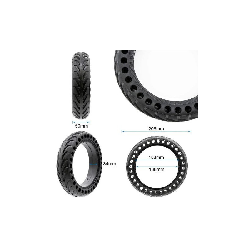 GY028 - Pneu plein 8.5" - City  - GYPI