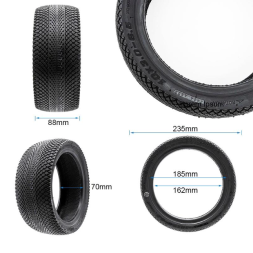 Pneu Tubeless - Offroad 10*3 - 6,5 - 70mm - Xuancheng