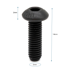 Xiaomi - Screws for battery cover MI4 lite x100