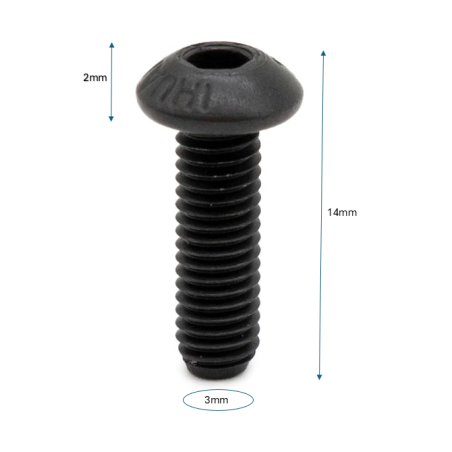 Xiaomi - Vis pour couvercle de batterie MI4 lite x100 - GYPI