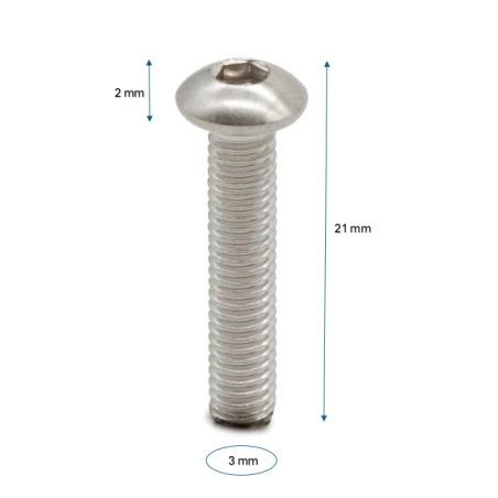 Xiaomi - Vis de fixation pour garde boue x30 - Mi4 lite - GYPI