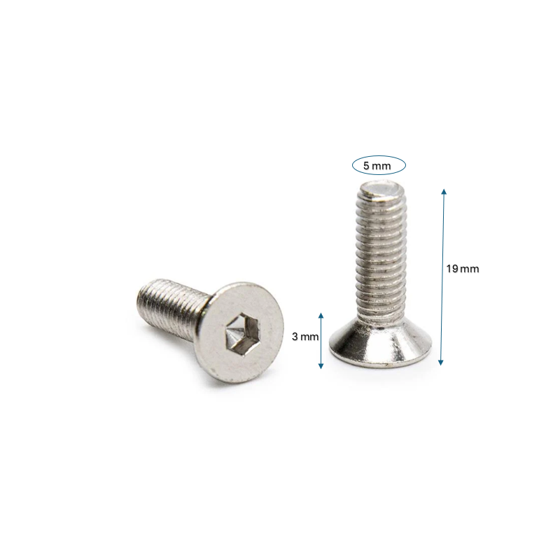 Vis M6*16 + Rondelle JDM (violet) x10 - GYPI