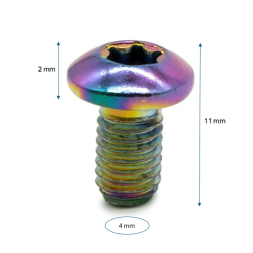 Vis M5*10 pou disques de frein x12 - GYPI