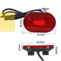 XI-0407R - Xiaomi - Lumière LED arrière Origine Xiaomi Scooter 5 - GYPI