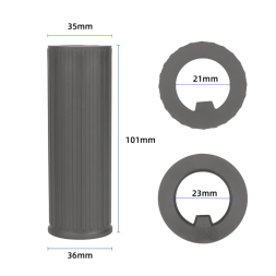 XI-0373R - Poignée x1 - Electric Scooter 5 / 5 Pro / 5 Max - Origine - C0023000011GL - GYPI