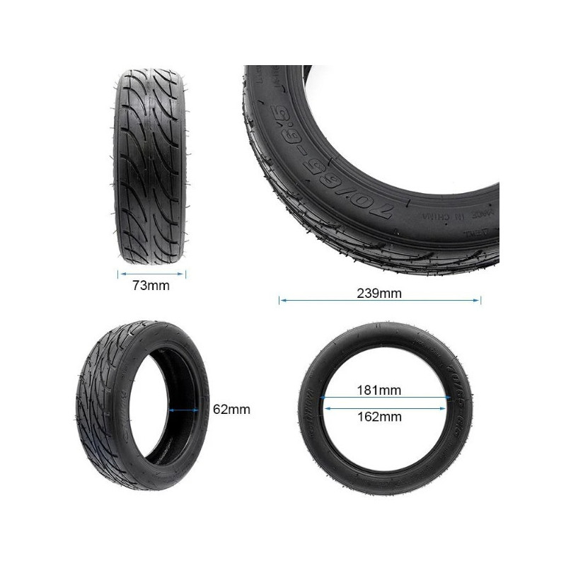 Tire - 10*2,70-6,5 (70/65-6,5) Tubeless Ninebot Mini Pro