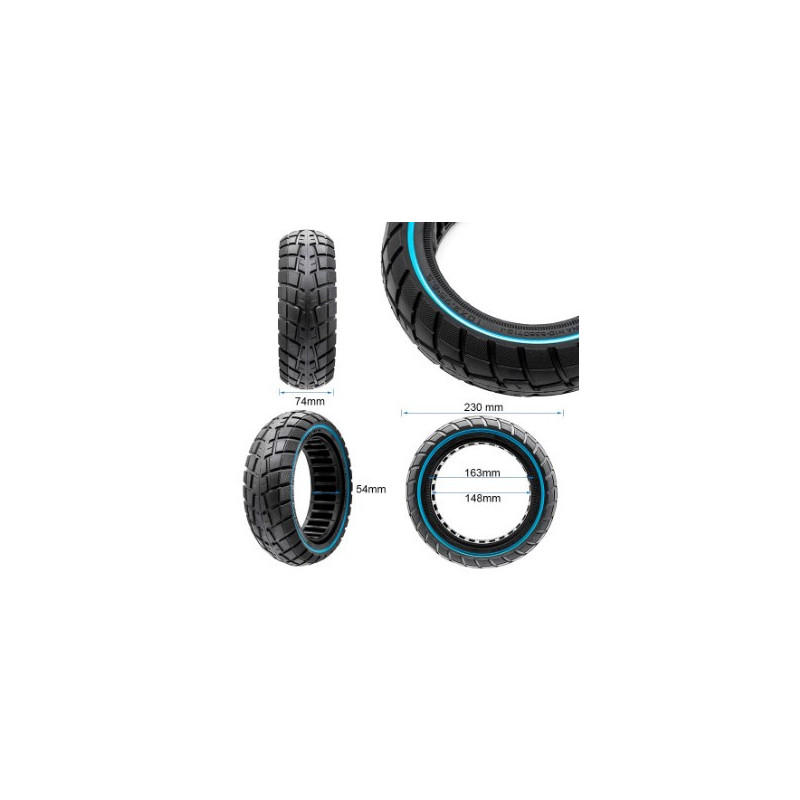 GY096 - Full tire - 10" *2.75-6.5 - Mixed - City - GYPI