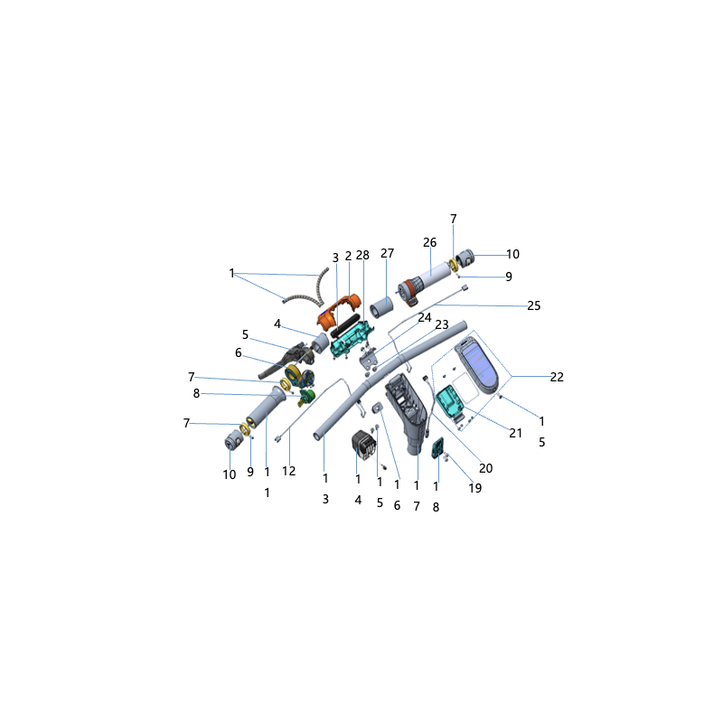 GARDE-BOUE ARRIÈRE NOIR F3