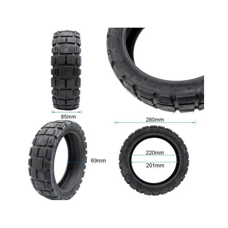 Pneu 12x3 Yuanxing Off road Gel