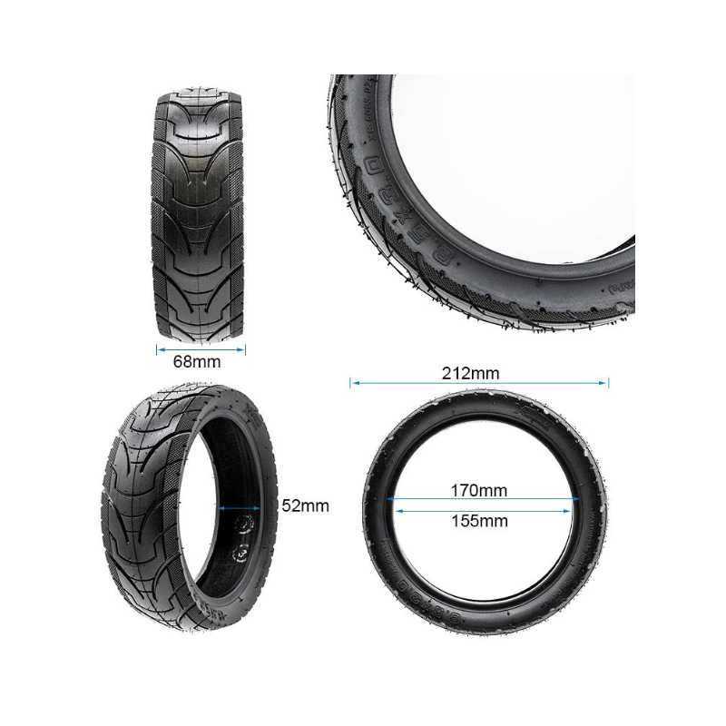 GY109 - Tire - 8" 1/2 * 3 Reinforced - City
