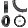 GY109 - Tire - 8" 1/2 * 3 Reinforced - City