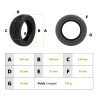 ZE-0113A - Pneu - 10" *80/65-6 Renforcé City - GYPI
